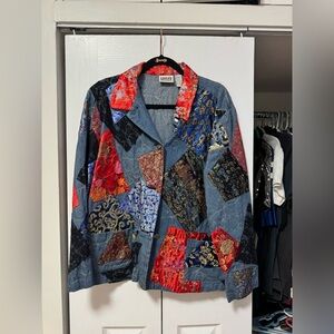 Y2K Chicos patchwork jacket